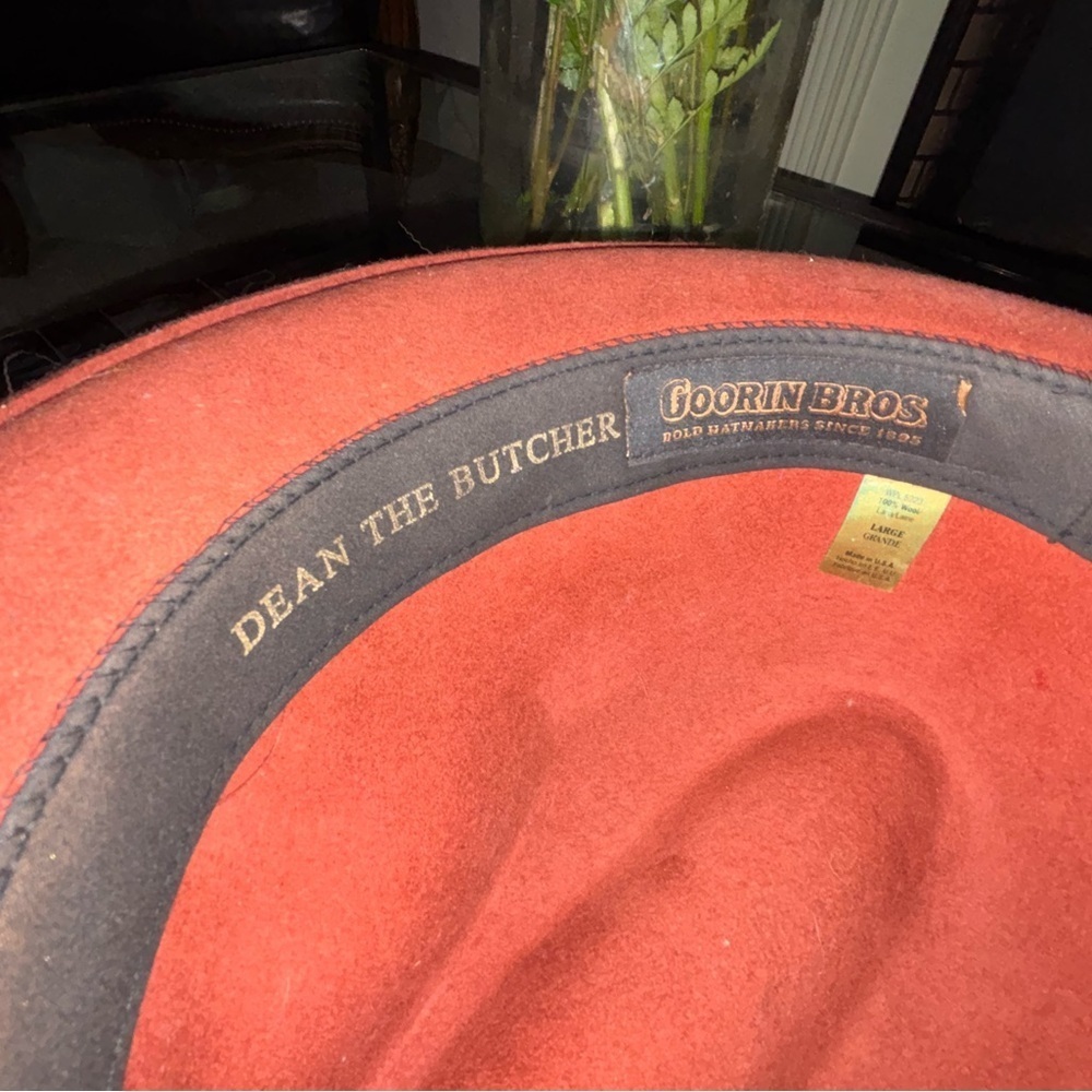 The Goorin Bros. "Dean the Butcher" Fedora: An Icon Reimagined π©β¨ - Picture 5 of 7